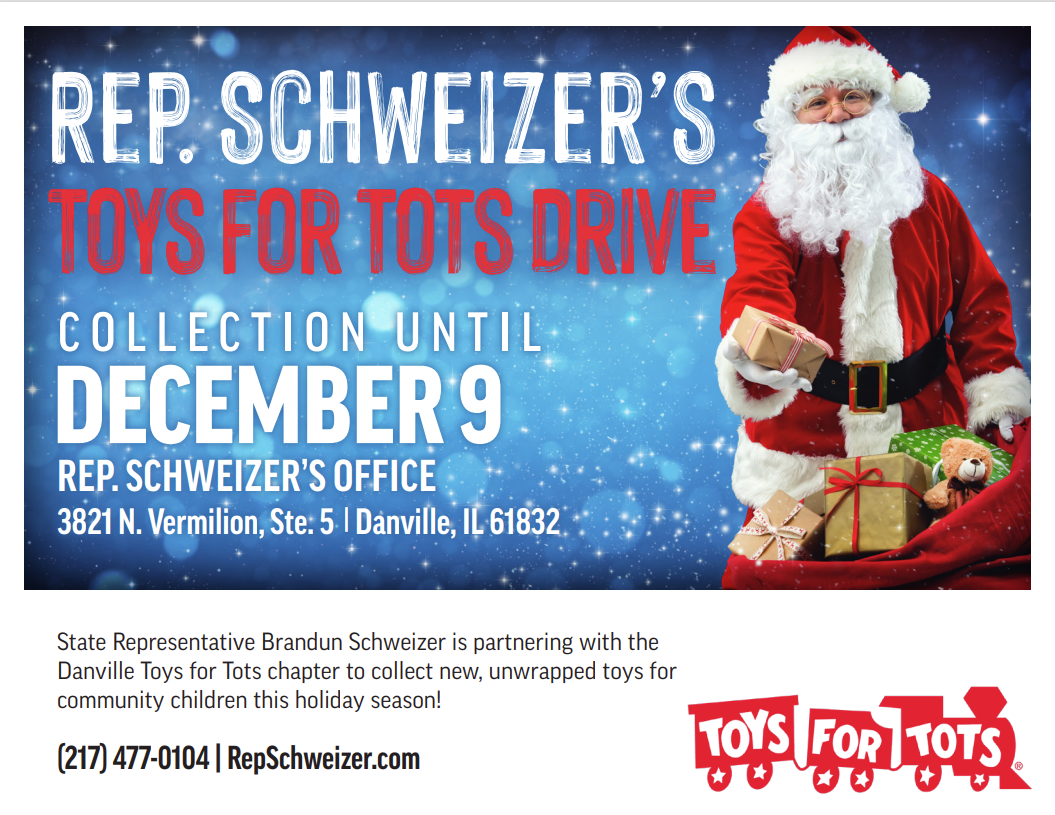 Schweizer to Host Toys for Tots Drive to Support Local Children